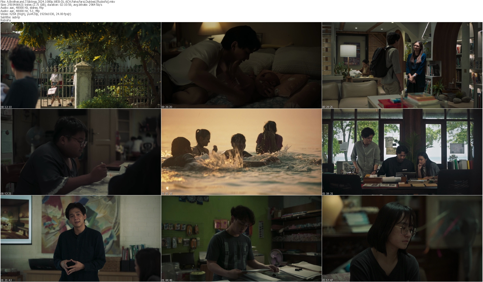 دانلود فیلم A Brother and 7 Siblings 2024 دوبله فارسی